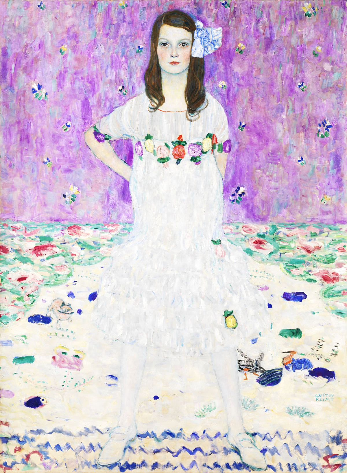 Mada Primavesi – Gustav Klimt, 1912–1913, framed