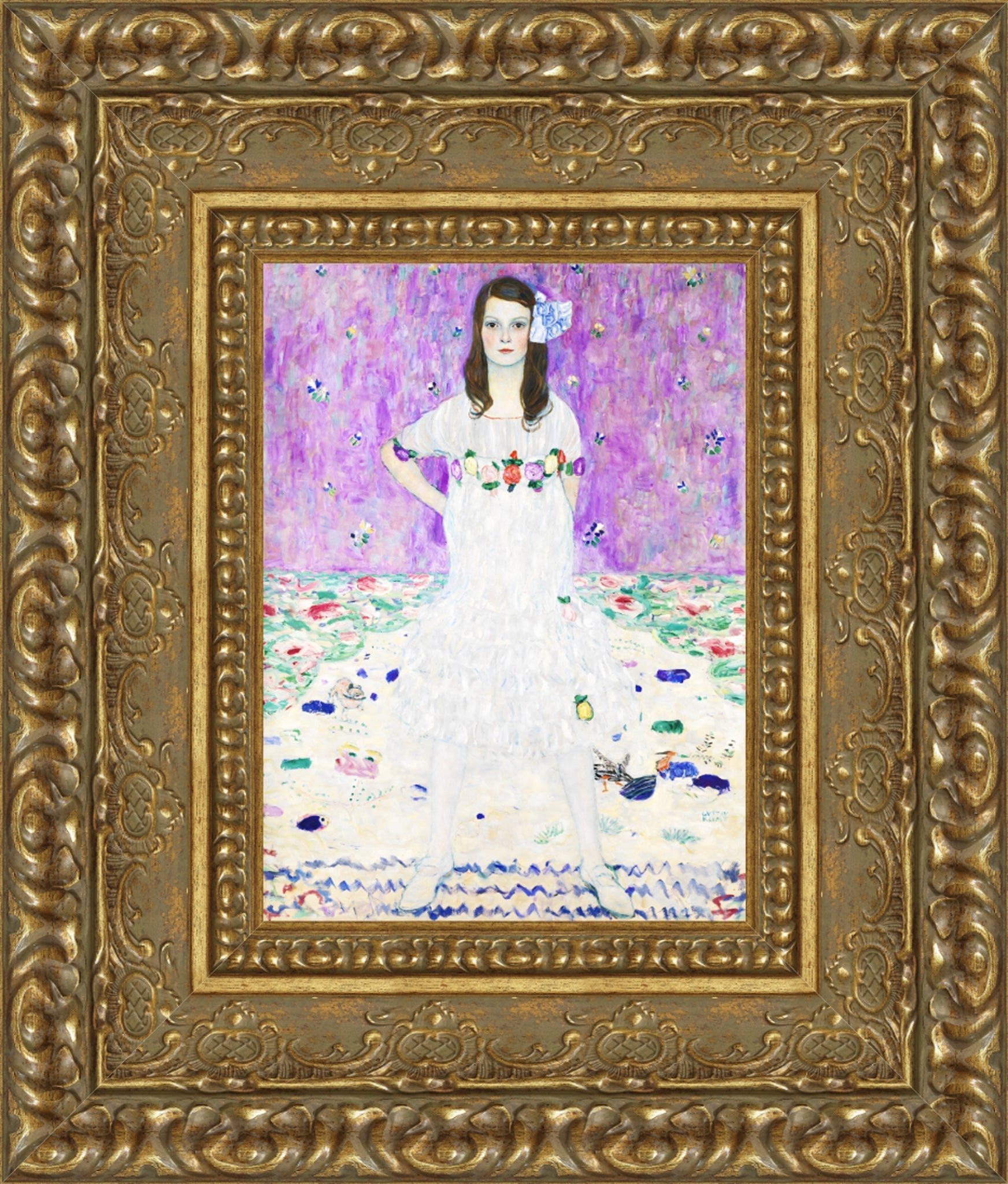 Mada Primavesi by Gustav Klimt – Portrait Canvas Art – Canvas Classics