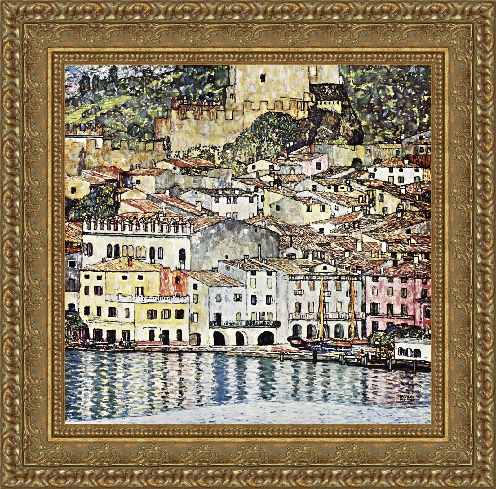 Malcesine am Gardasee – Gustav Klimt, 1913