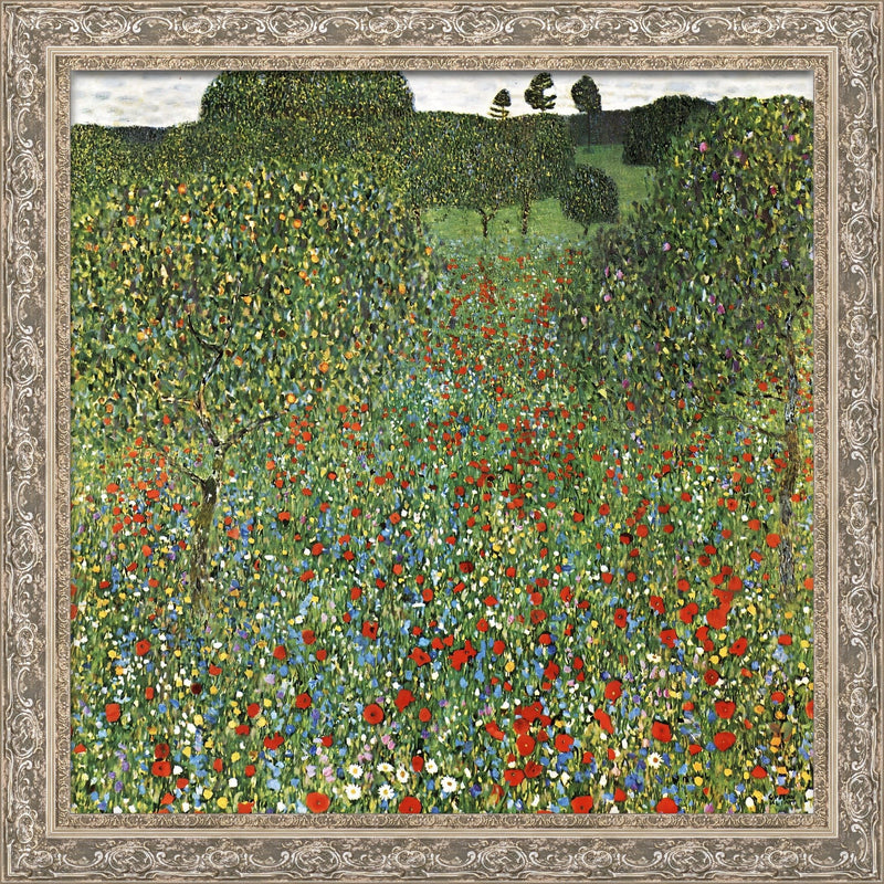 Mohnfeld (Poppy Field) – Gustav Klimt, 1907