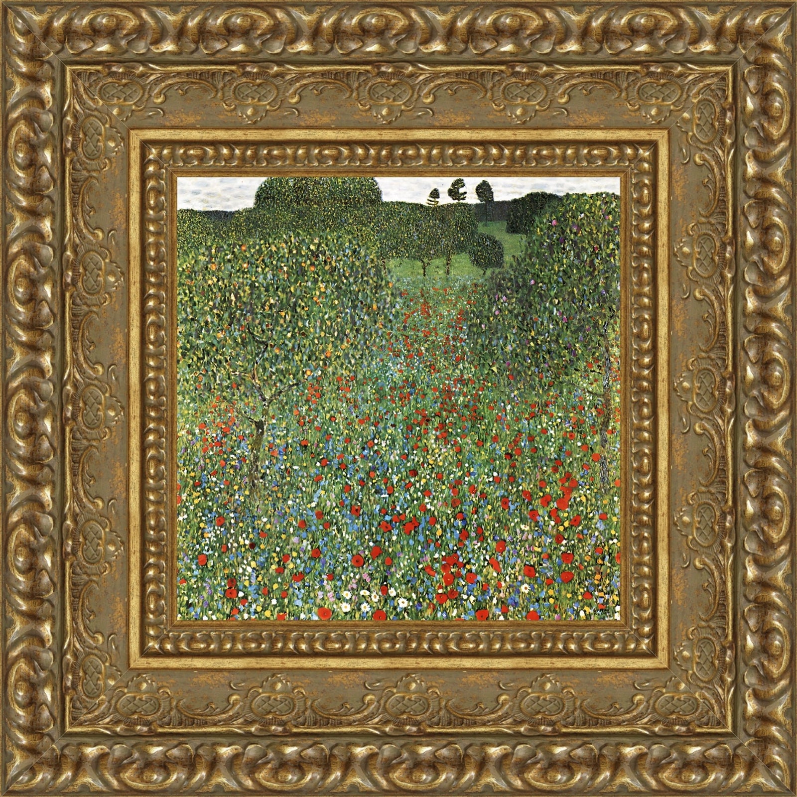 Mohnfeld (Poppy Field) – Gustav Klimt, 1907
