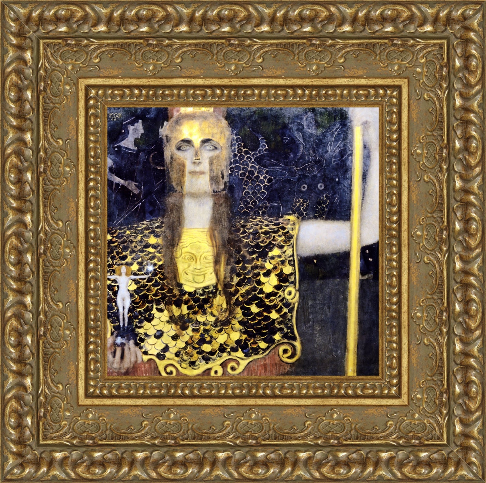 Pallas Athene – Gustav Klimt, 1898