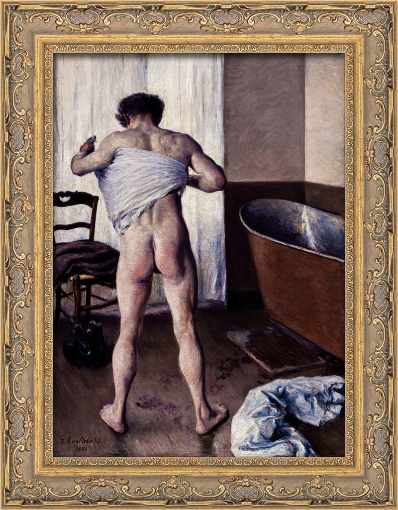 Man at His Bath – Gustave Caillebotte, 1884