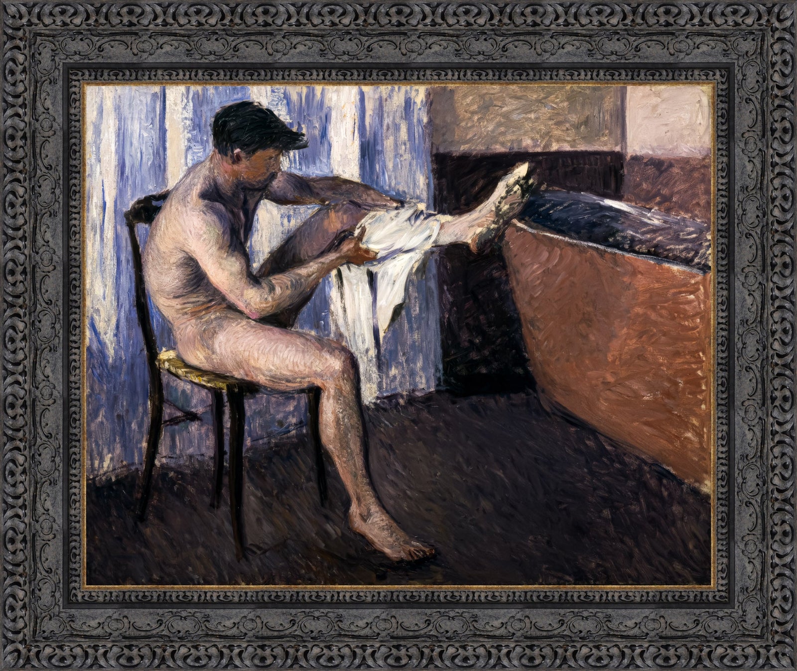 Man Drying His Leg – Gustave Caillebotte, 1884