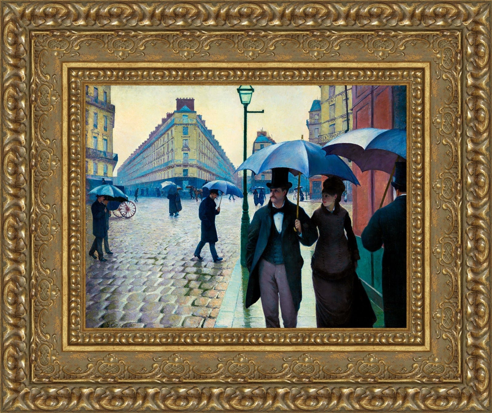 Paris Street; Rainy Day – Gustave Caillebotte, 1877