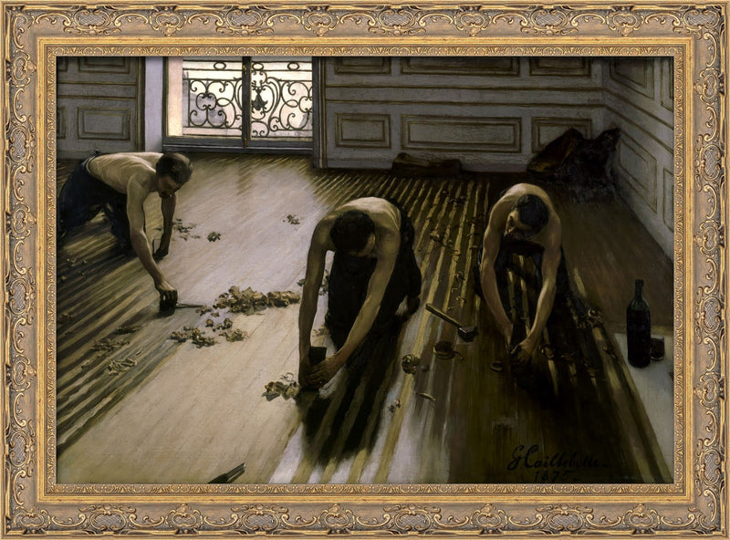 The Floor Planers – Gustave Caillebotte, 1875