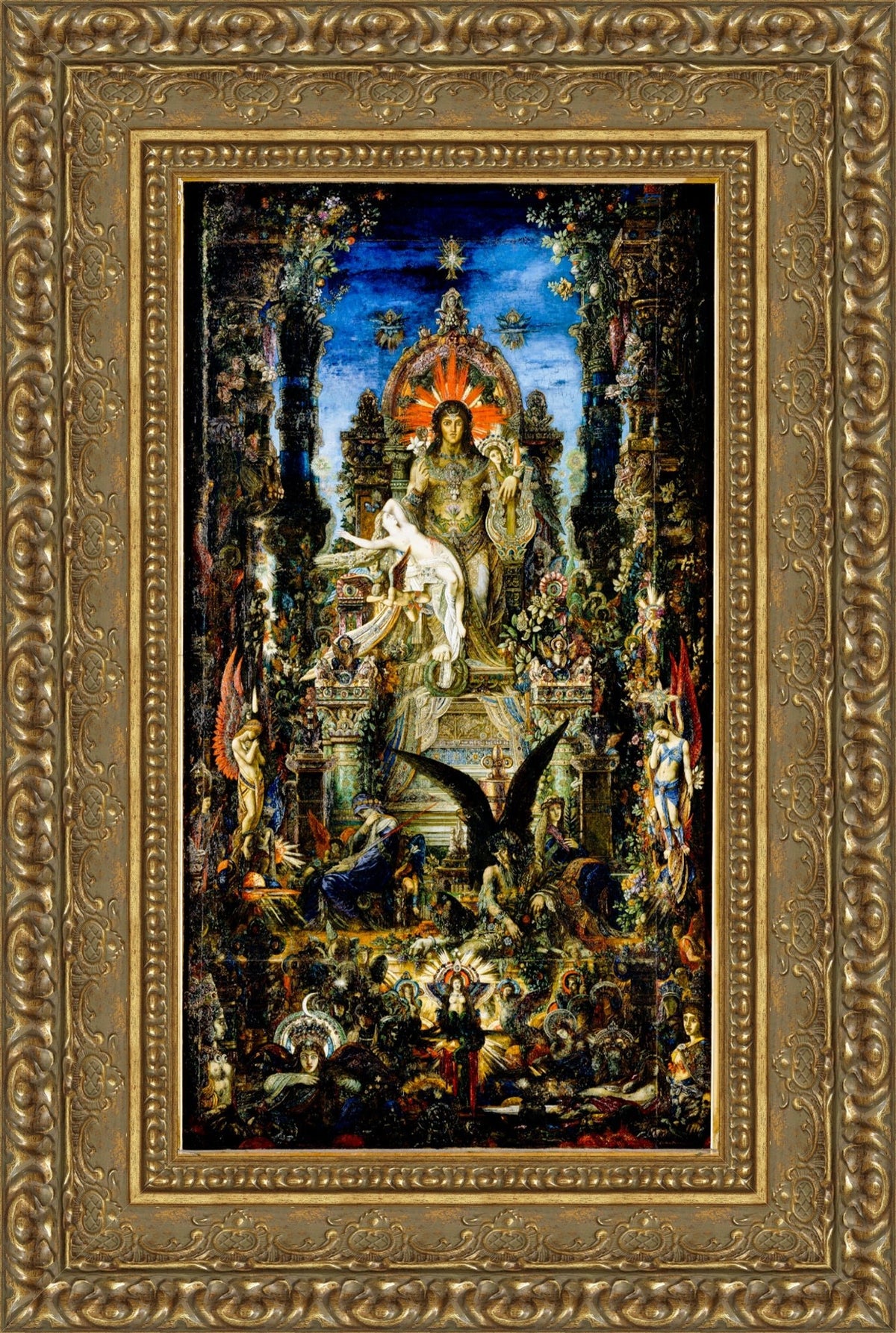 Jupiter and Semele – Gustave Moreau, 1894-1895