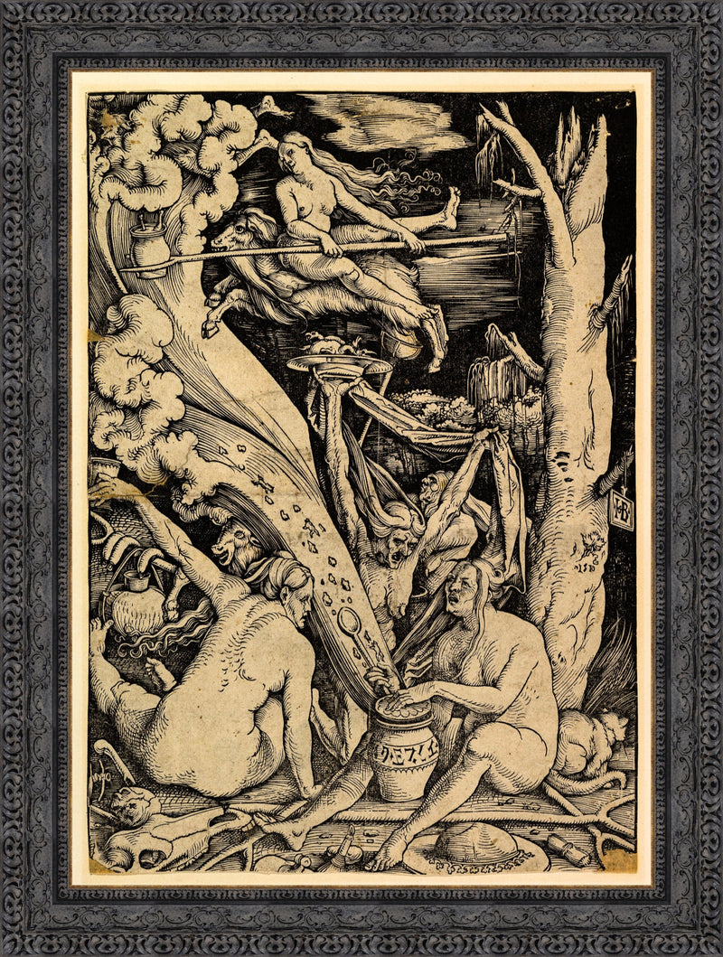 Witches' Sabbath – Hans Baldung Grien, 1510