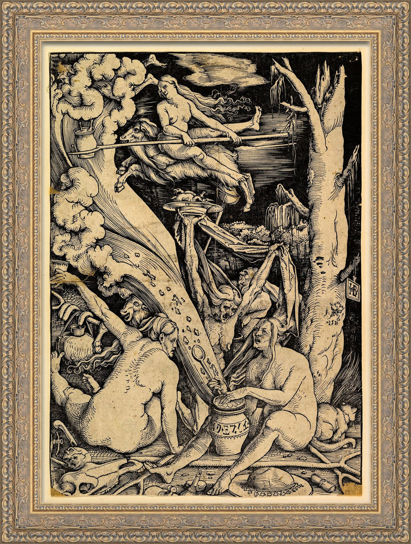 Witches' Sabbath – Hans Baldung Grien, 1510