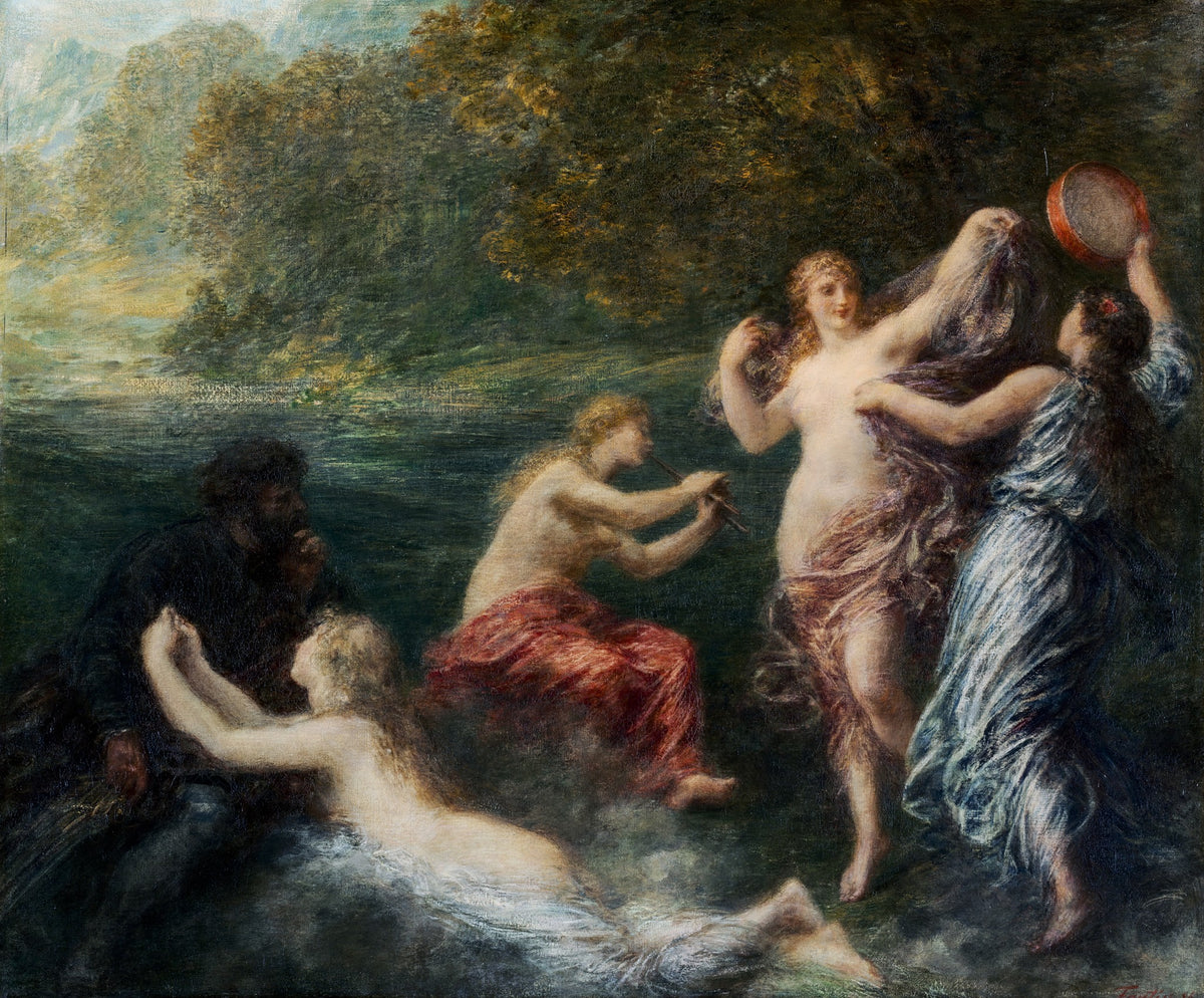 Tannhauser – Henri Fantin-Latour, 1864, framed