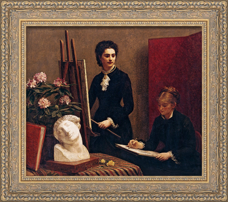 The Drawing Lesson – Henri Fantin-Latour, 1879