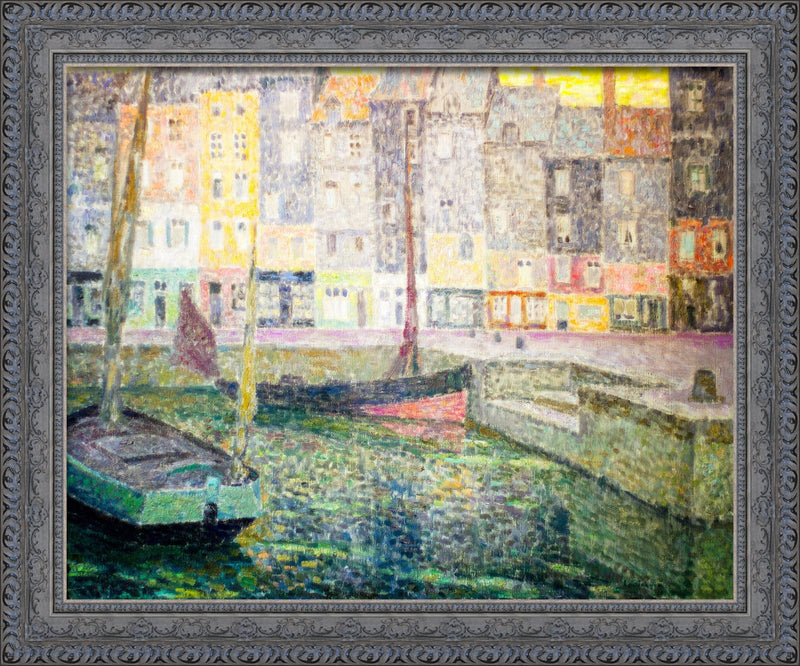 The Quai Sainte-Catherine, Honfleur – Henri Le Sidaner, 1911