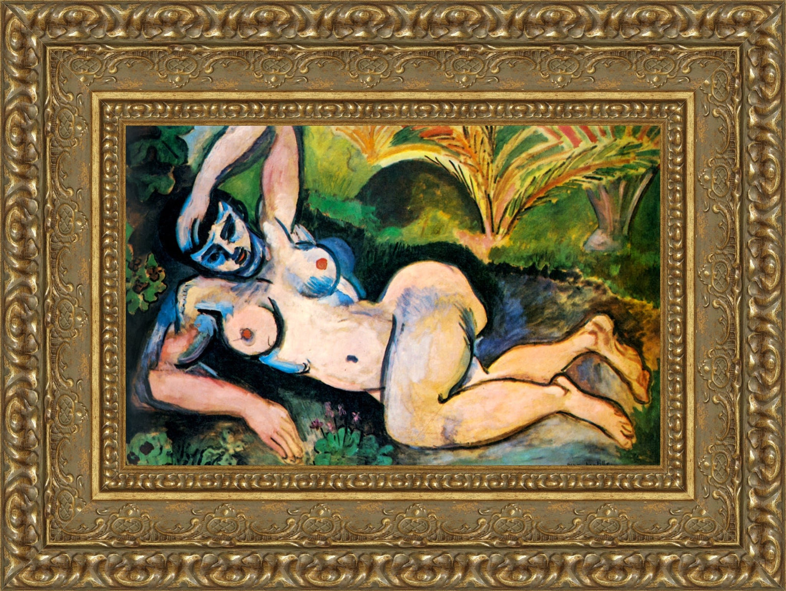 Blue Nude, Souvenir of Biskra (Nu bleu, souvenir de Biskra) – Henri Matisse, 1907