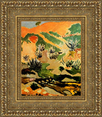 Gold frame