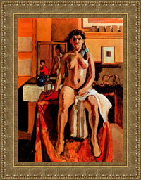 Gold frame