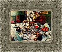 Silver frame