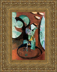 Gold frame