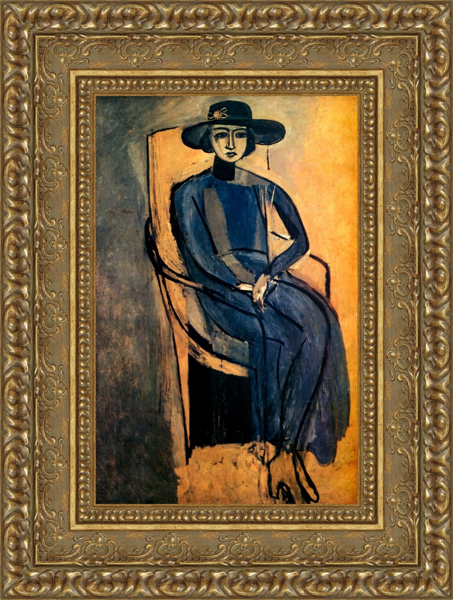 Portrait of Greta Prozor – Henri Matisse, 1916
