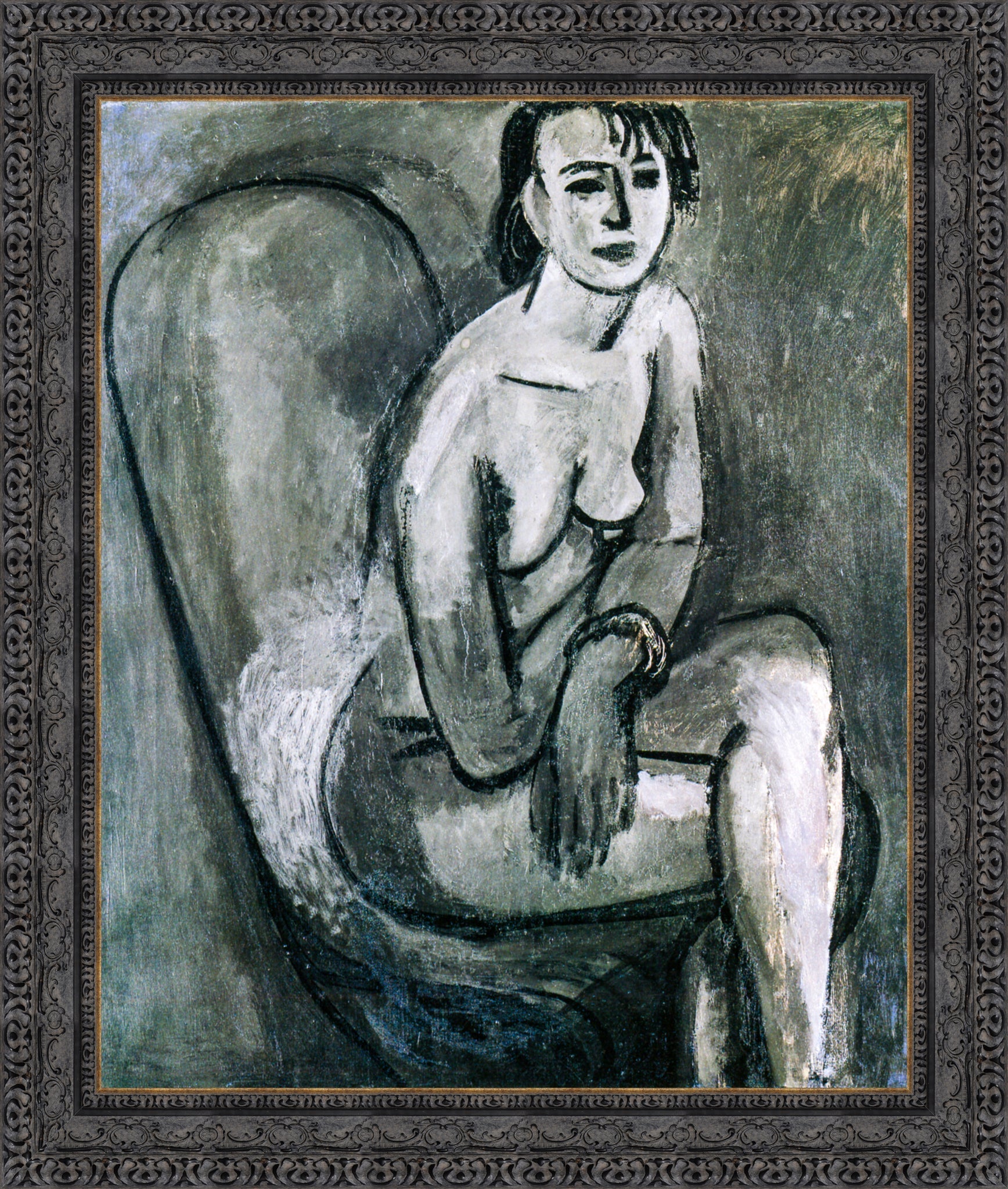 Grey Nude With Bracelet