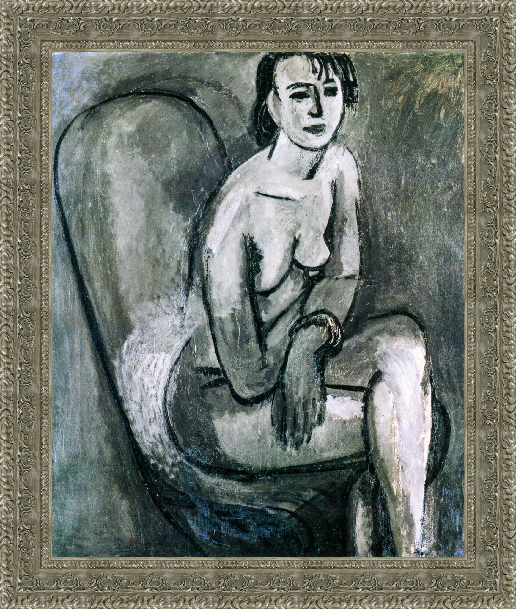 Grey Nude With Bracelet