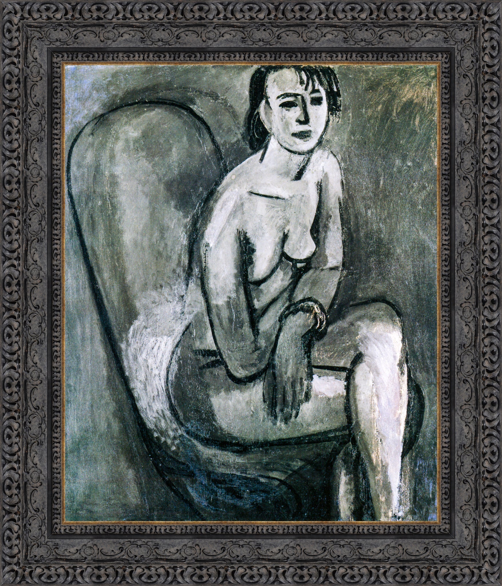 Grey Nude With Bracelet