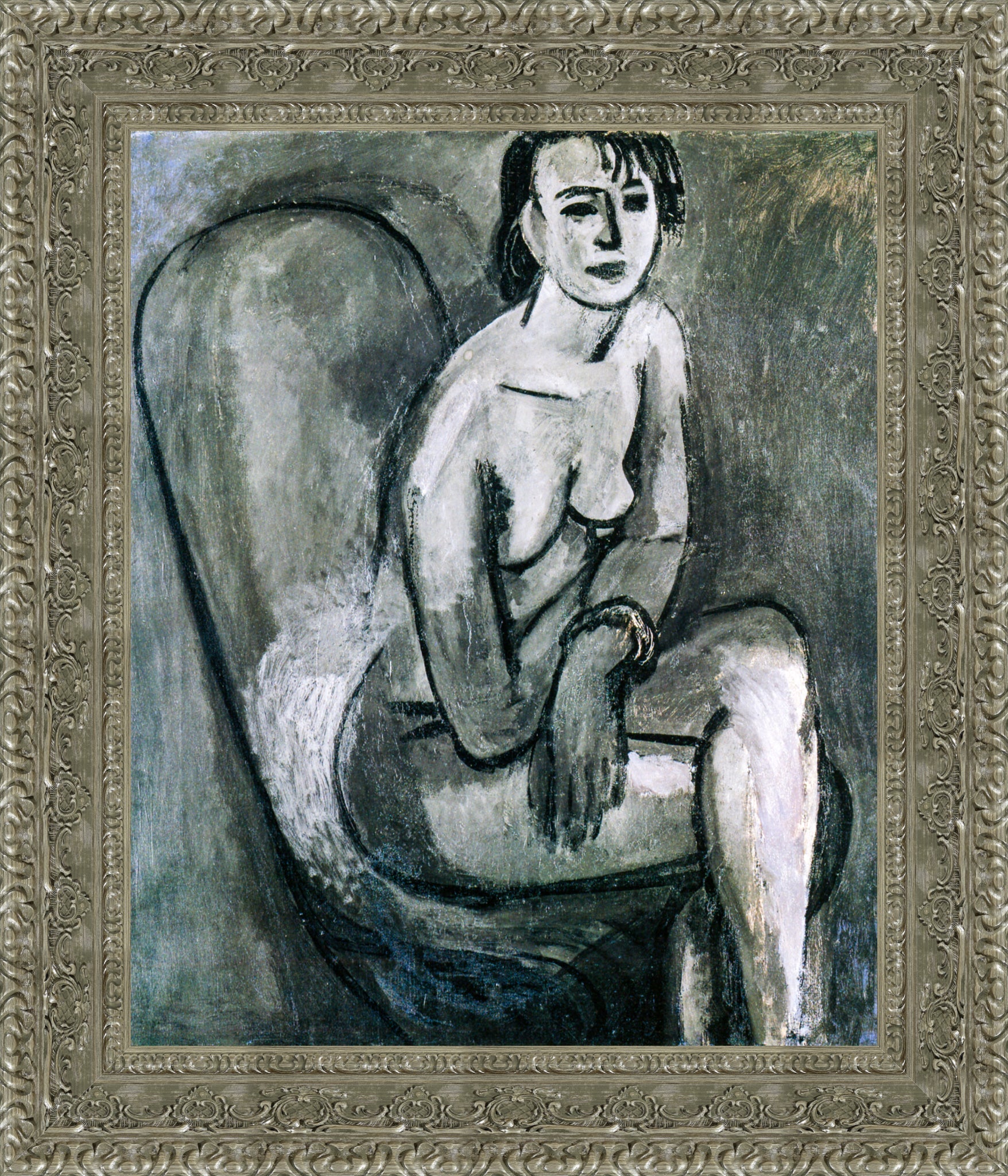 Grey Nude With Bracelet