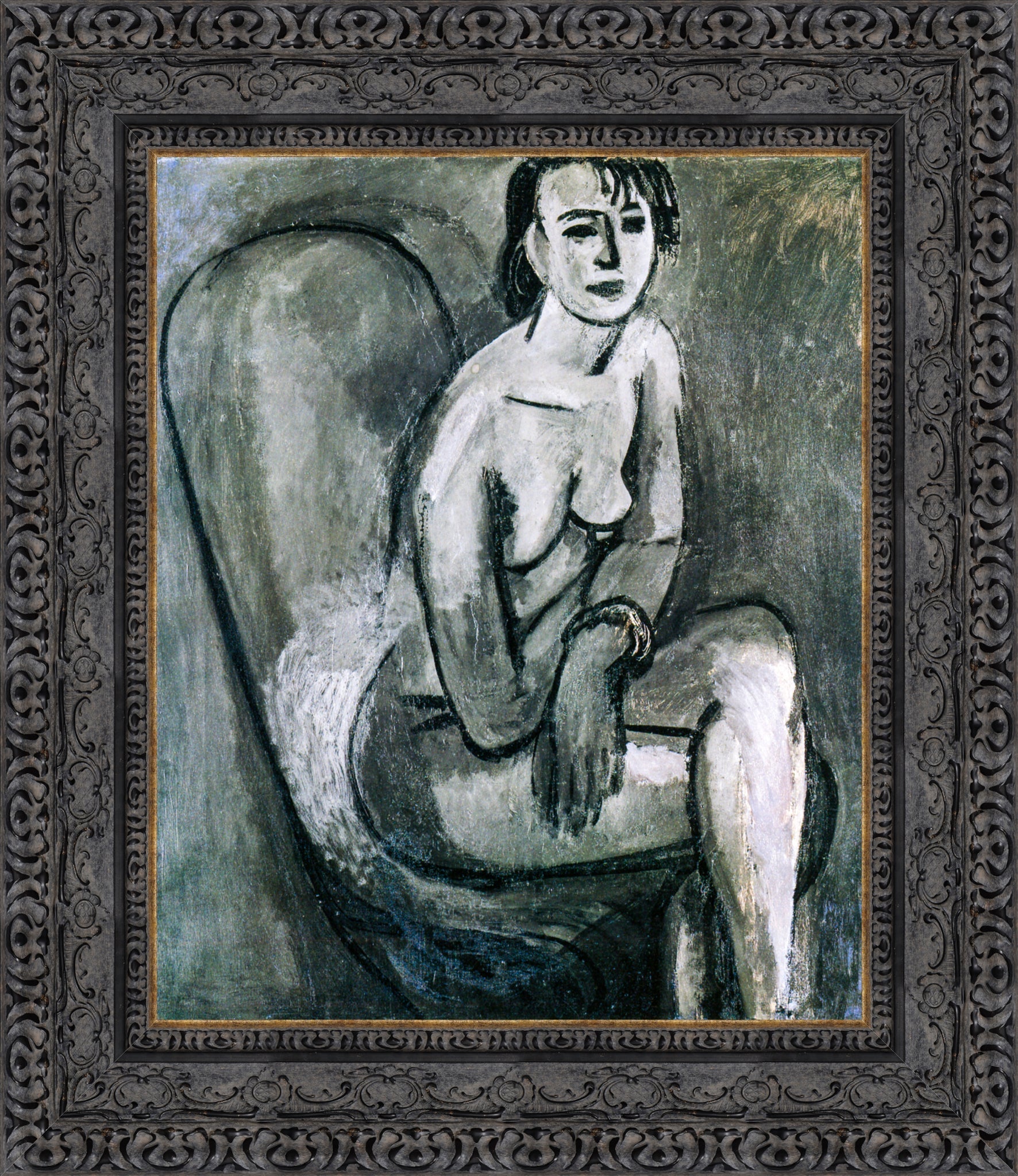 Grey Nude With Bracelet