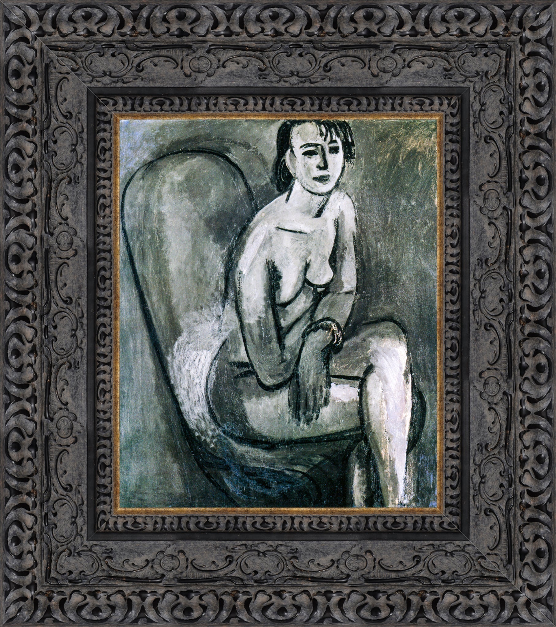 Grey Nude With Bracelet