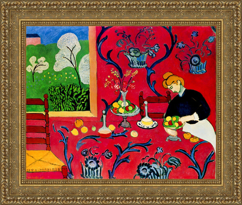 Harmony in Red (La Desserte Rouge) – Henri Matisse, 1908