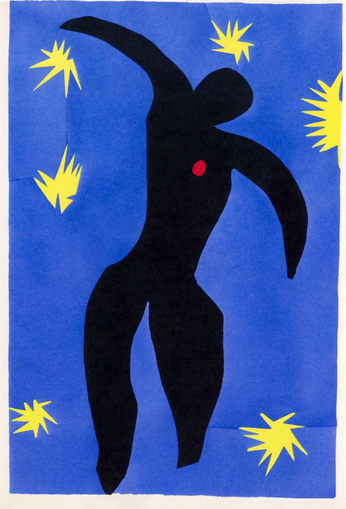 Icarus (From Jazz) – Henri Matisse, 1947, framed