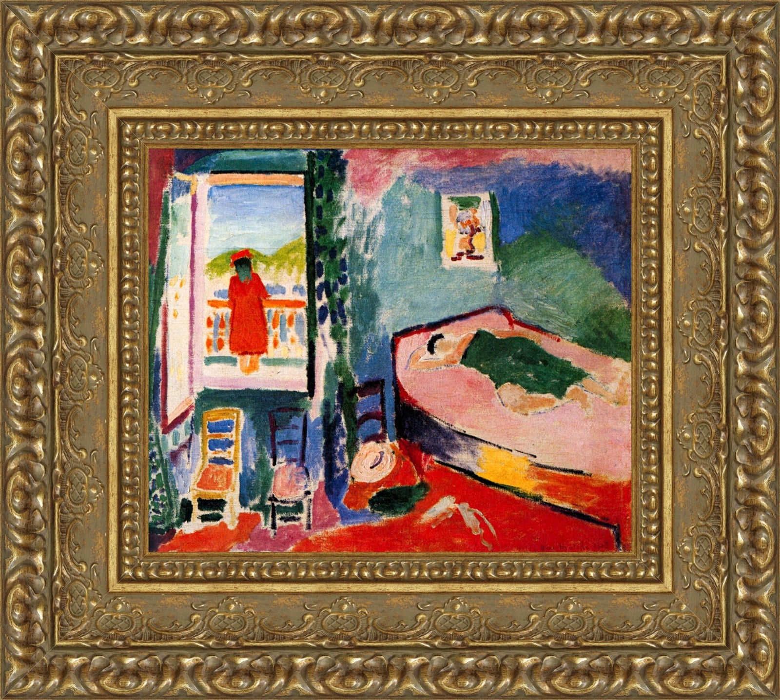 Interior at Collioure (Intérieur à Collioure) – Henri Matisse, 1905