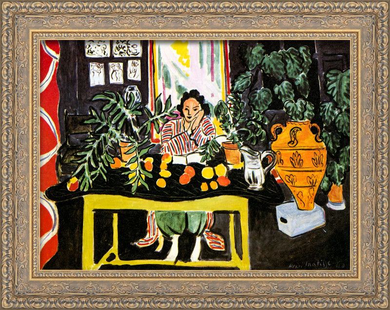 Interior with Etruscan Vase – Henri Matisse, 1940