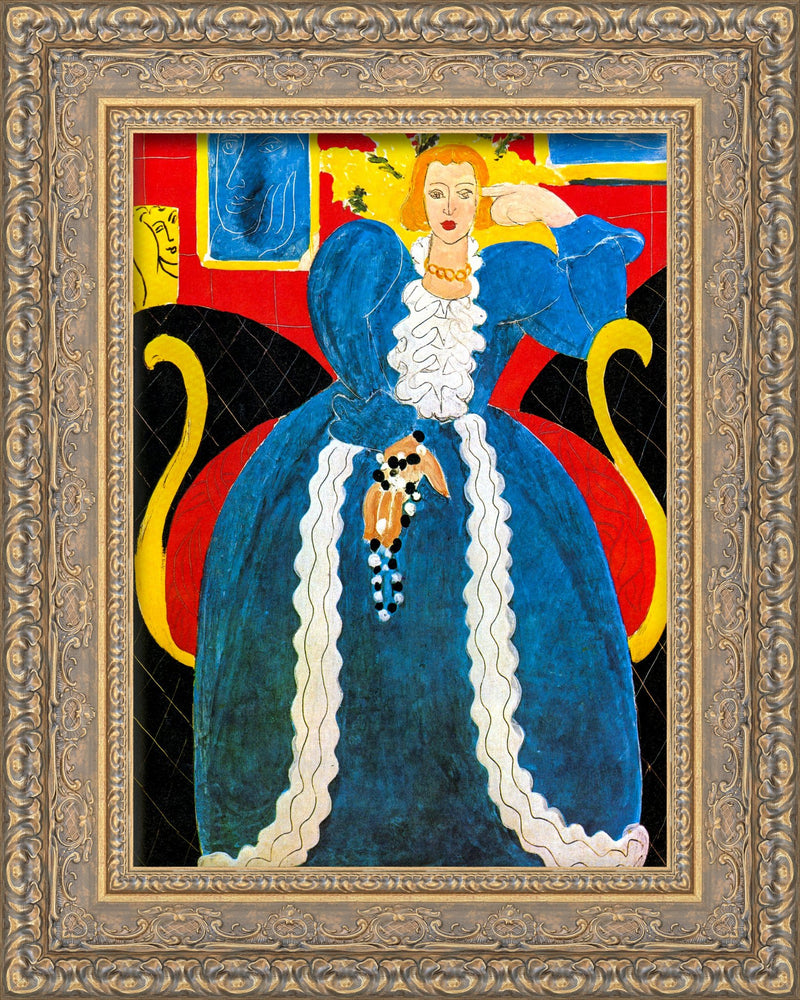Lady in Blue (La Dame en Bleu) – Henri Matisse, 1937