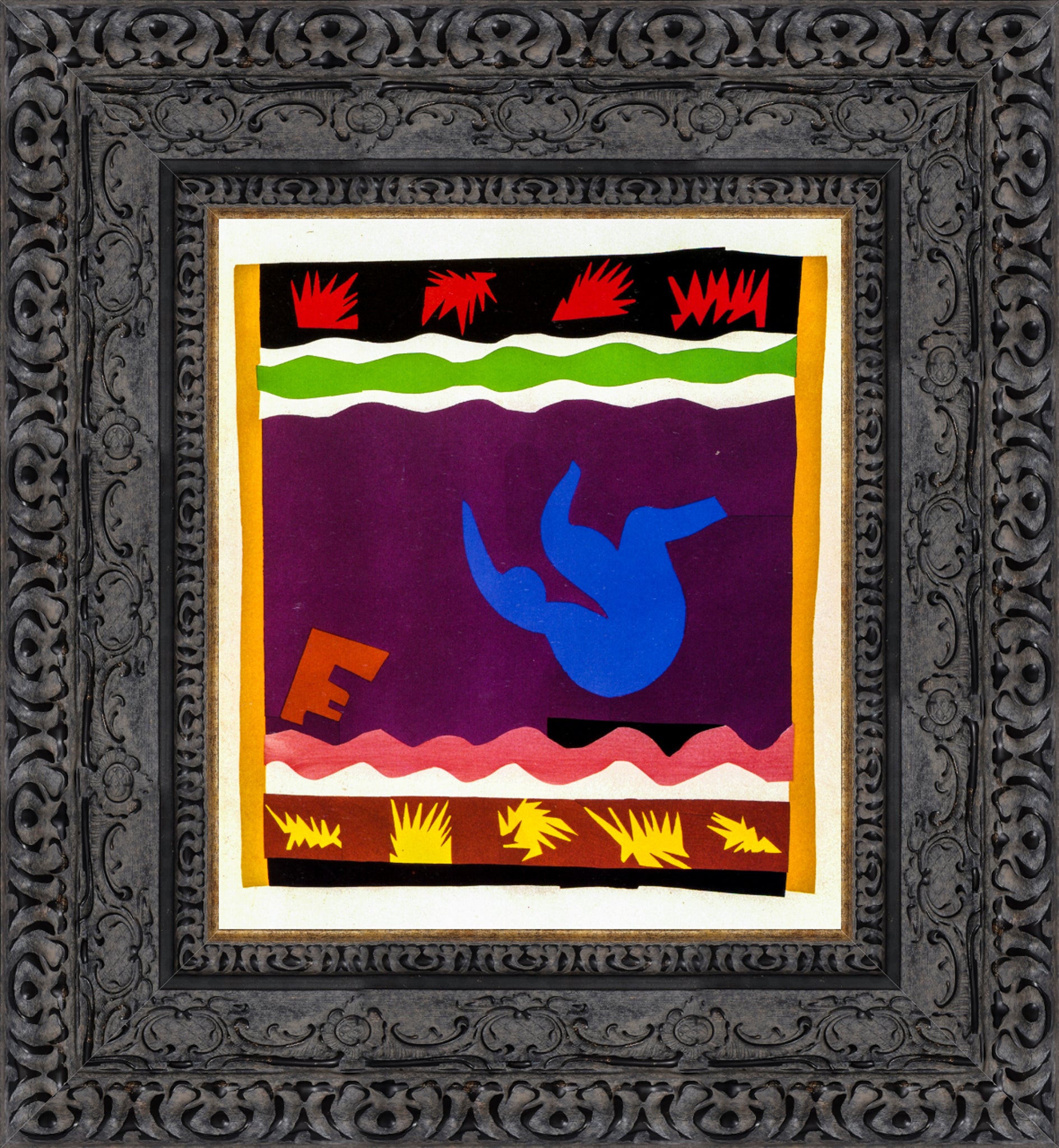 Le Toboggan (The Slide) – Henri Matisse, 1946 (from Jazz)