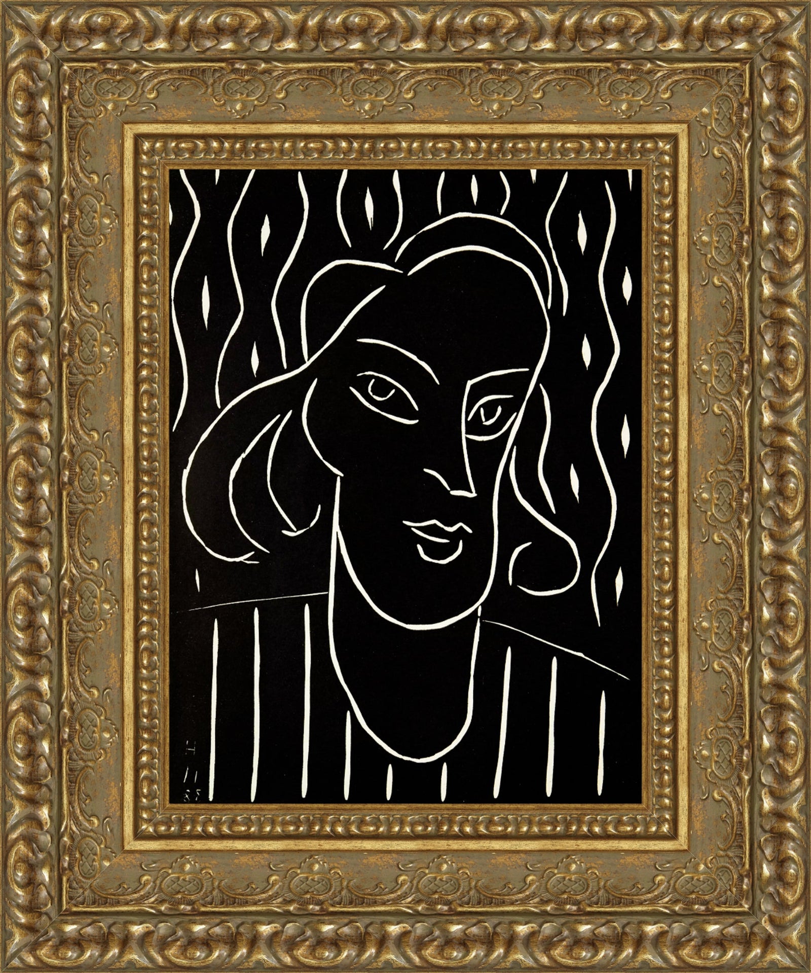 Head of a Woman – Henri Matisse, 1938