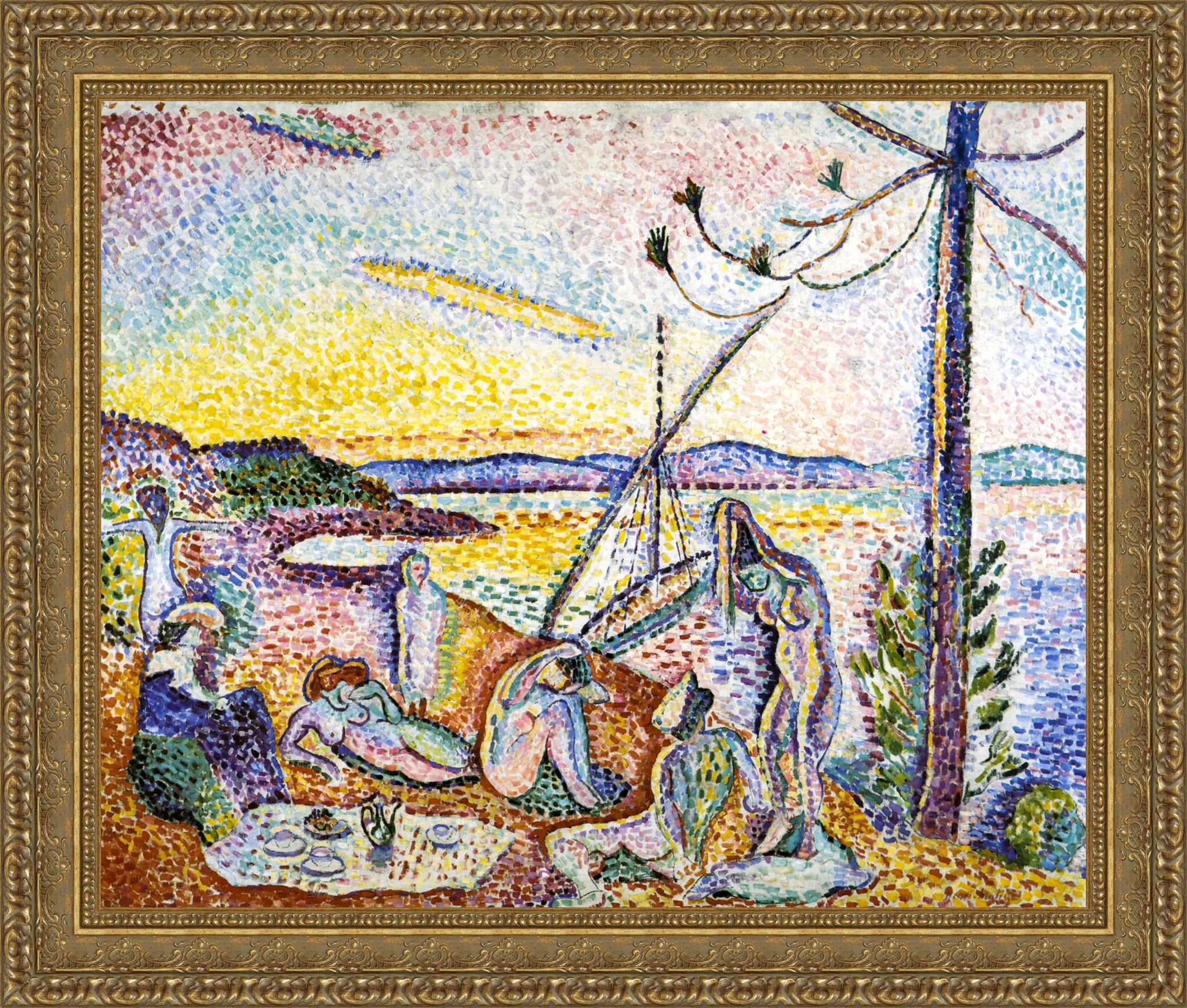 Luxe, The Bathers (Luxe, Calme et Volupté) – Henri Matisse, 1904-1905