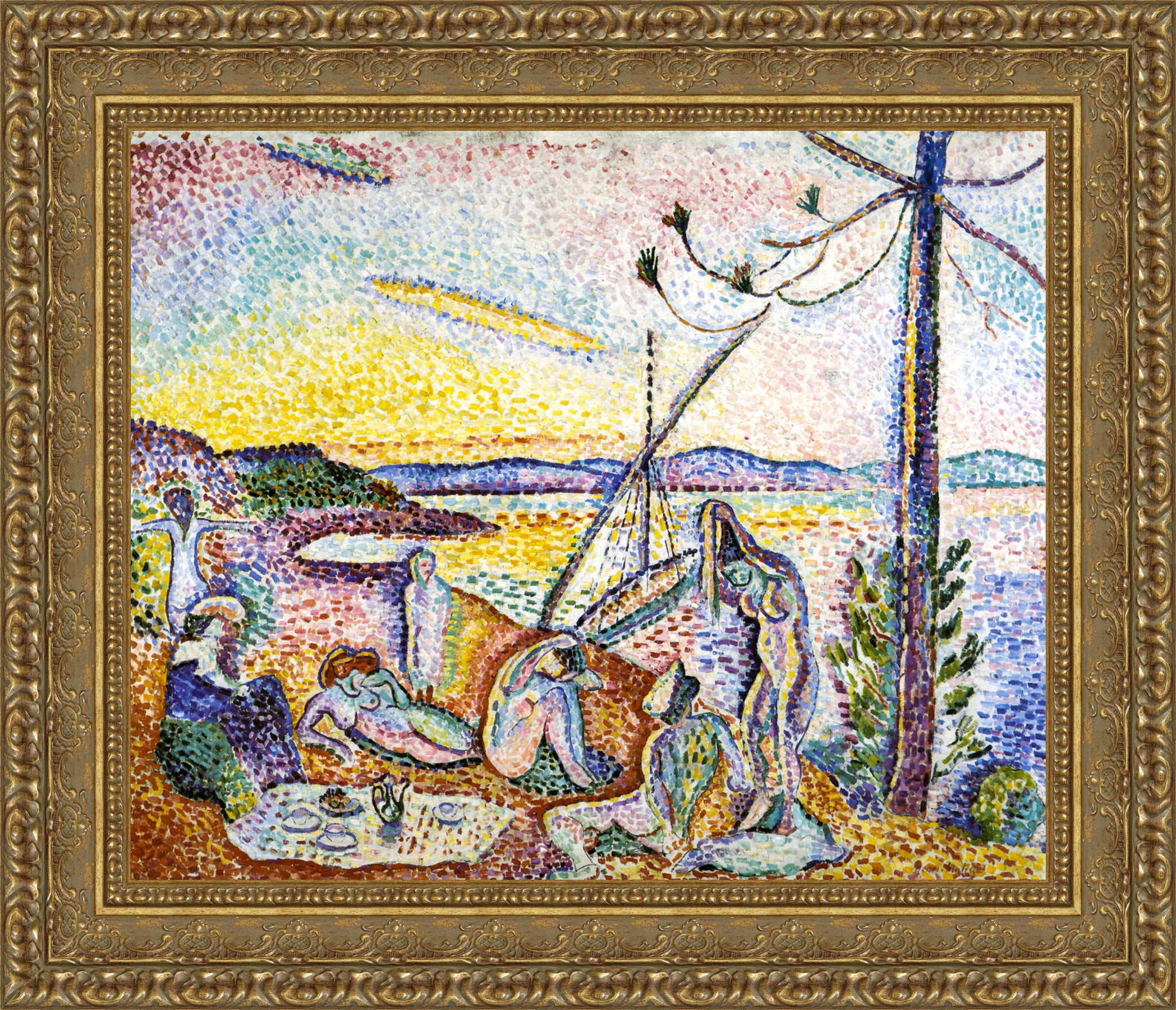 Luxe, The Bathers (Luxe, Calme et Volupté) – Henri Matisse, 1904-1905