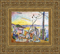 Gold frame