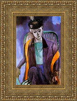 Madame Matisse (Portrait of Amélie Matisse) – Henri Matisse, 1913