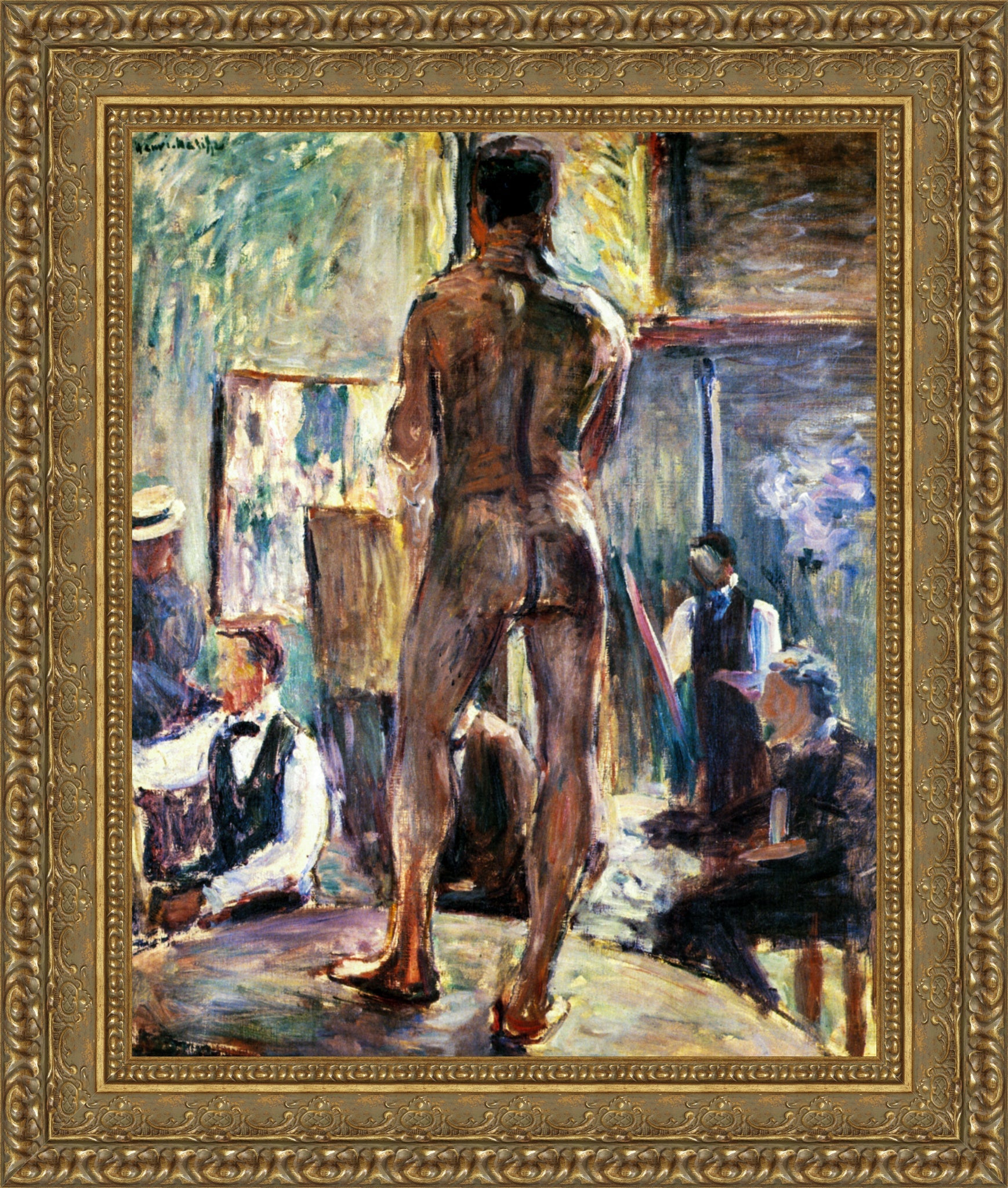 Male Nude In The Studio