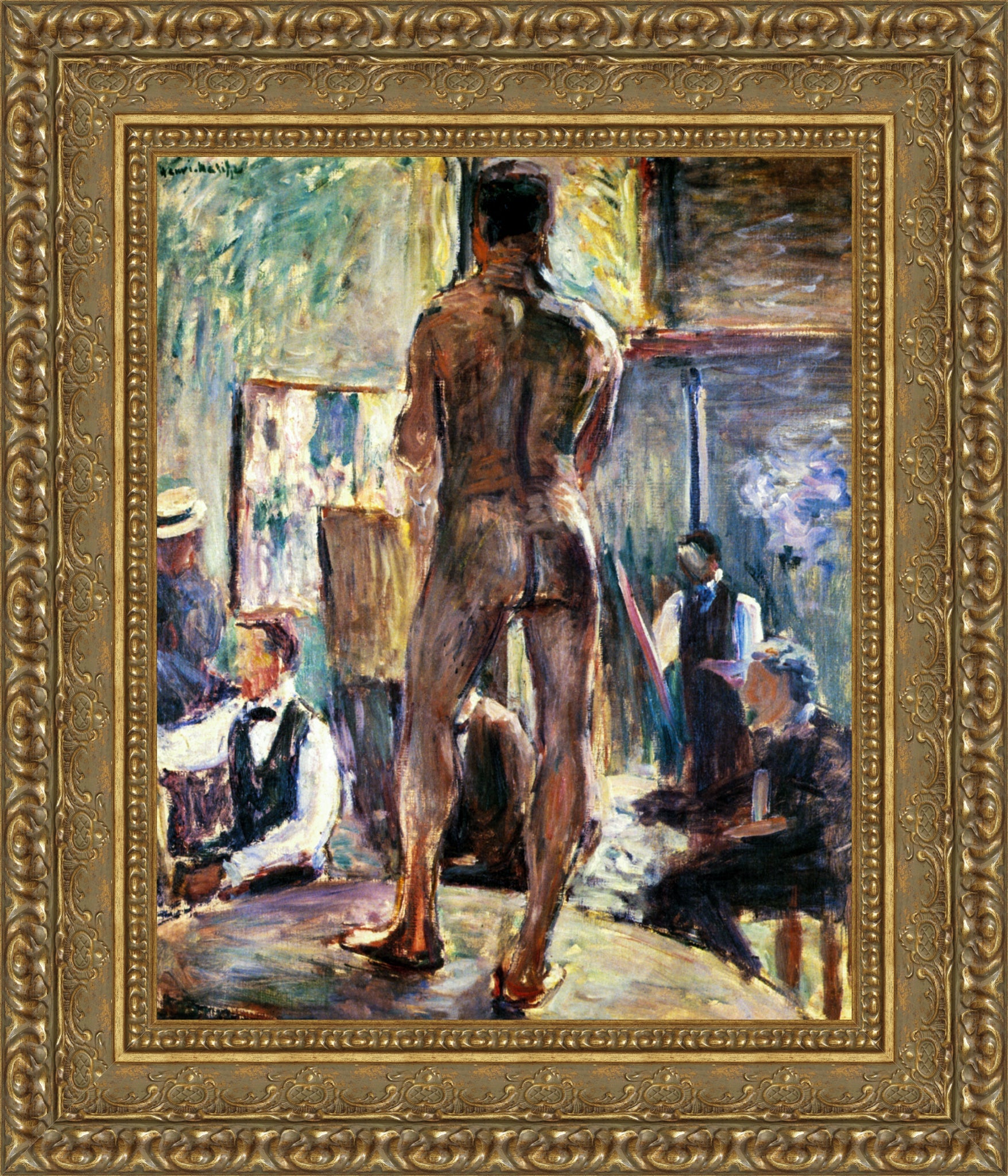 Male Nude In The Studio