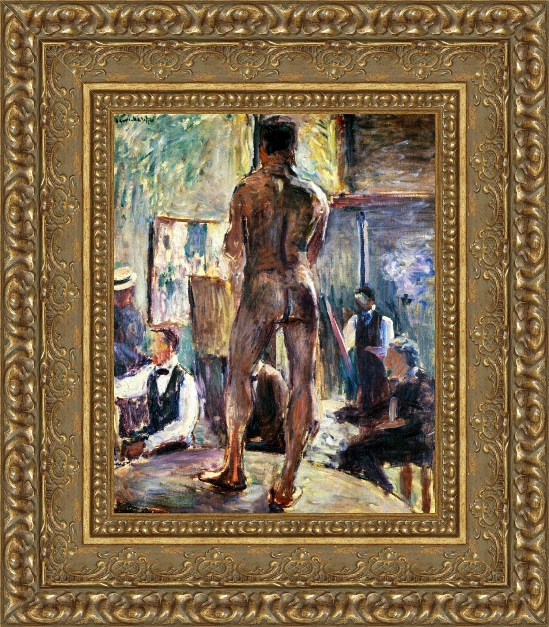 Male Nude In The Studio