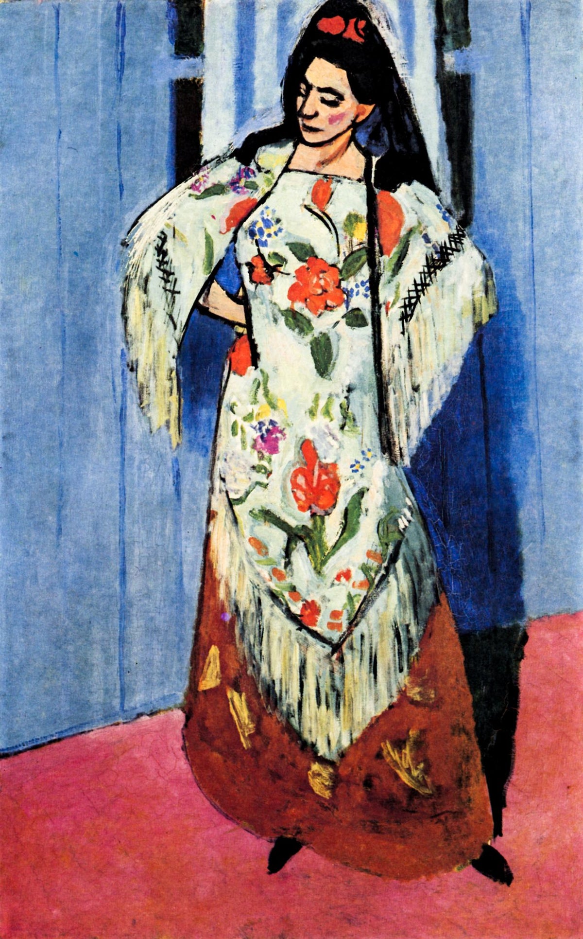The Manila Shawl – Henri Matisse, 1911, framed