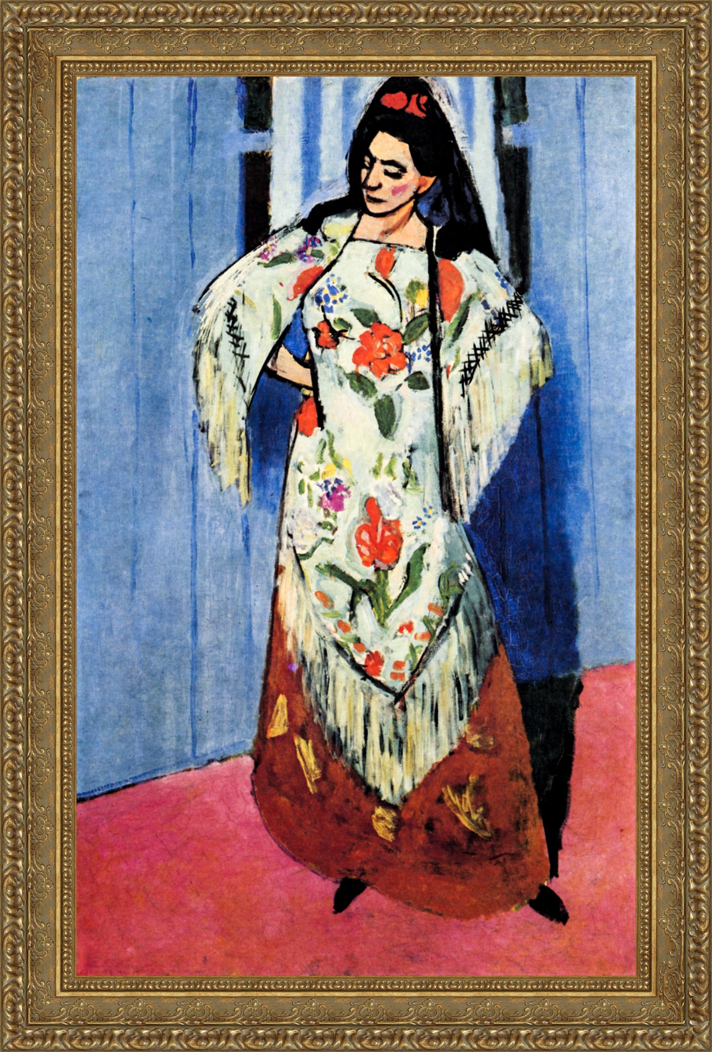 The Manila Shawl (Le Châle de Manille) – Henri Matisse, 1911