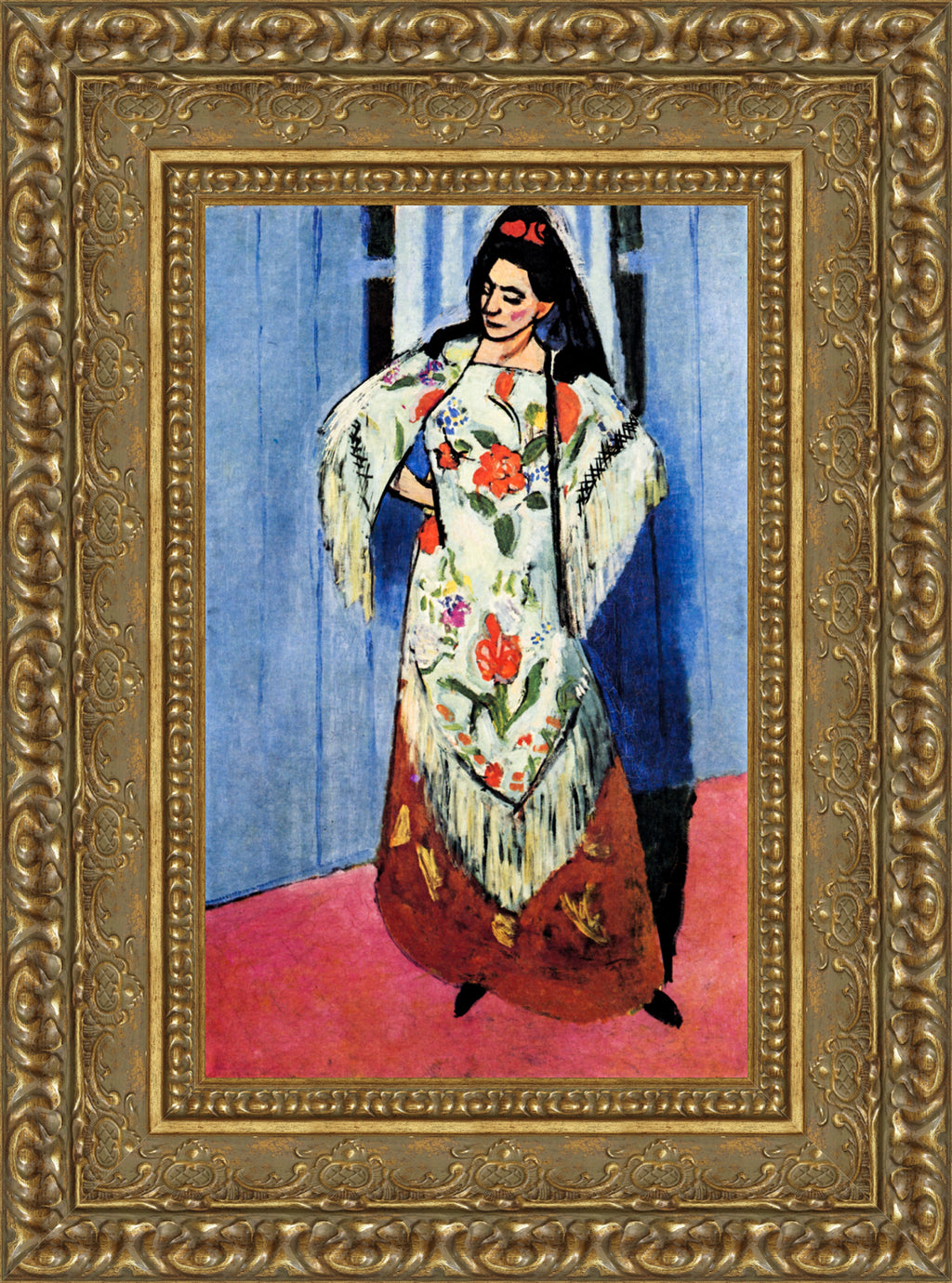 The Manila Shawl (Le Châle de Manille) – Henri Matisse, 1911