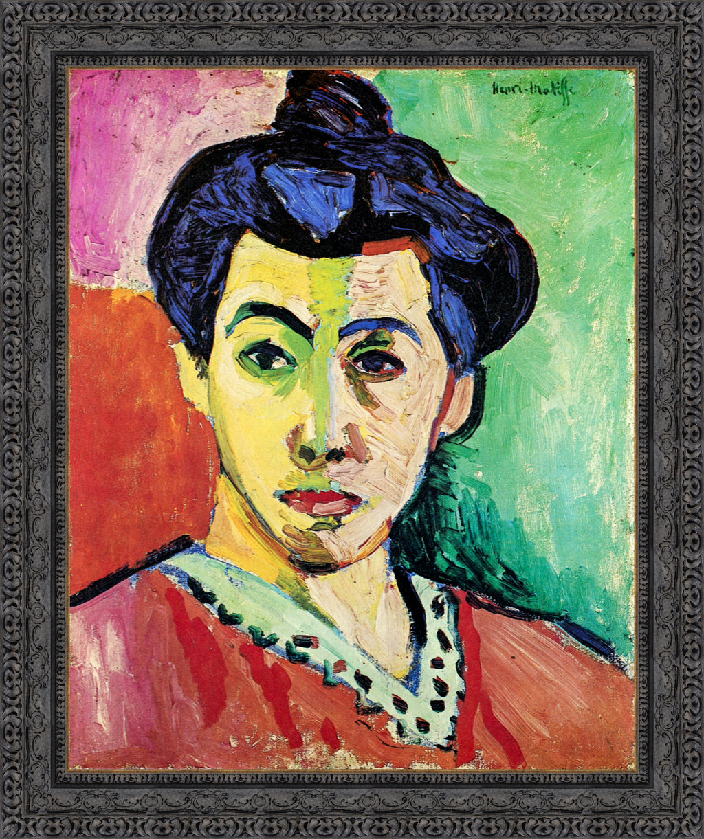 Mme Matisse, The Green Line (La Raie Verte) – Henri Matisse, 1905