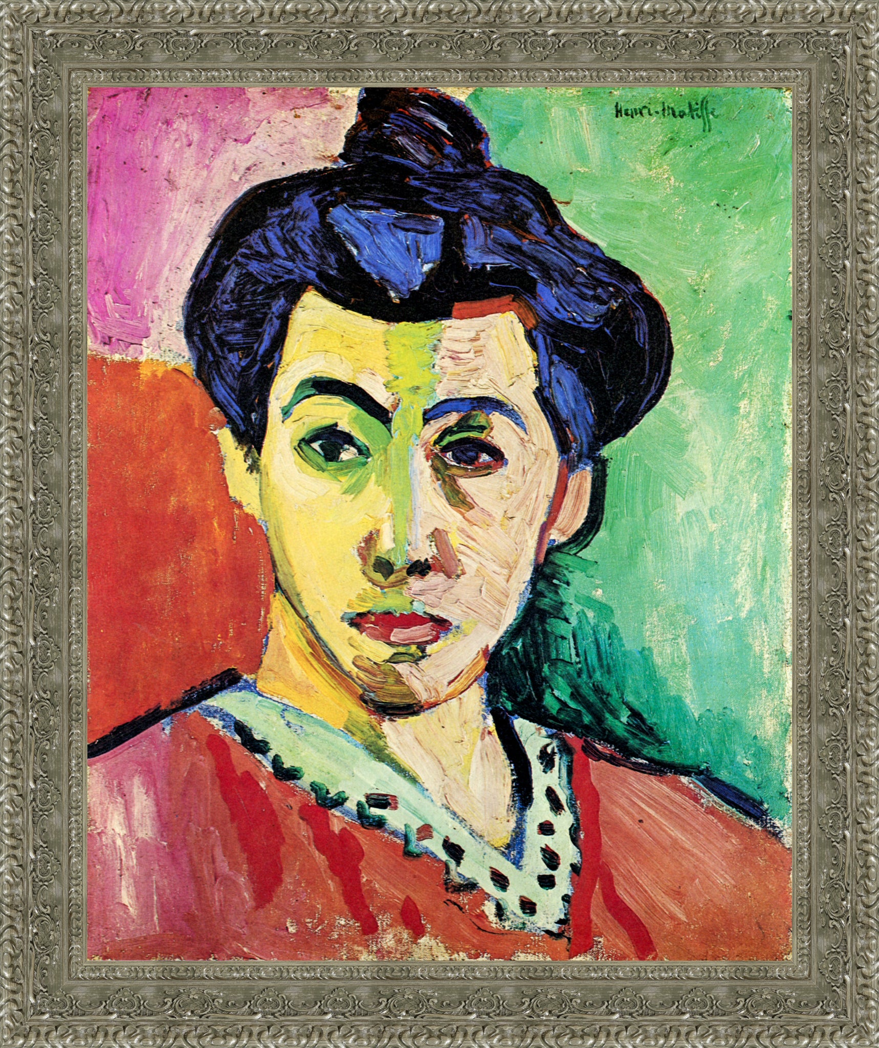 Mme Matisse, The Green Line (La Raie Verte) – Henri Matisse, 1905