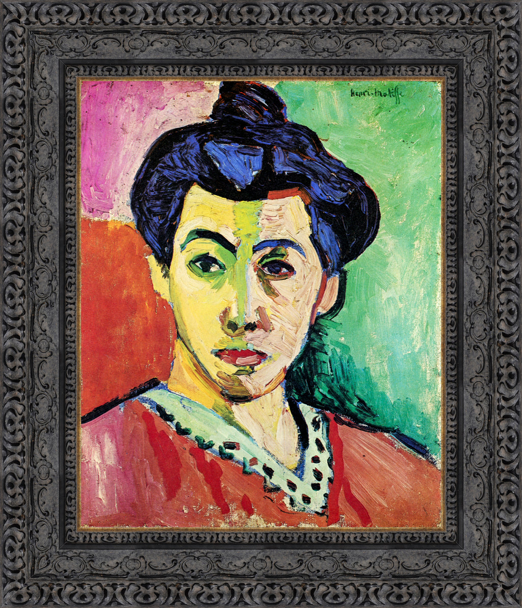 Mme Matisse, The Green Line (La Raie Verte) – Henri Matisse, 1905