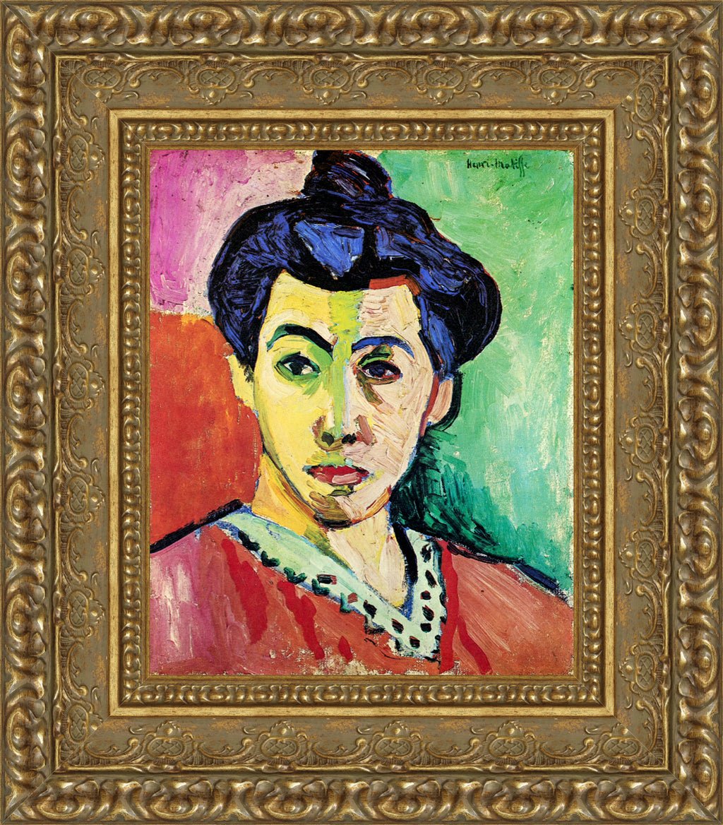 Mme Matisse, The Green Line (La Raie Verte) – Henri Matisse, 1905