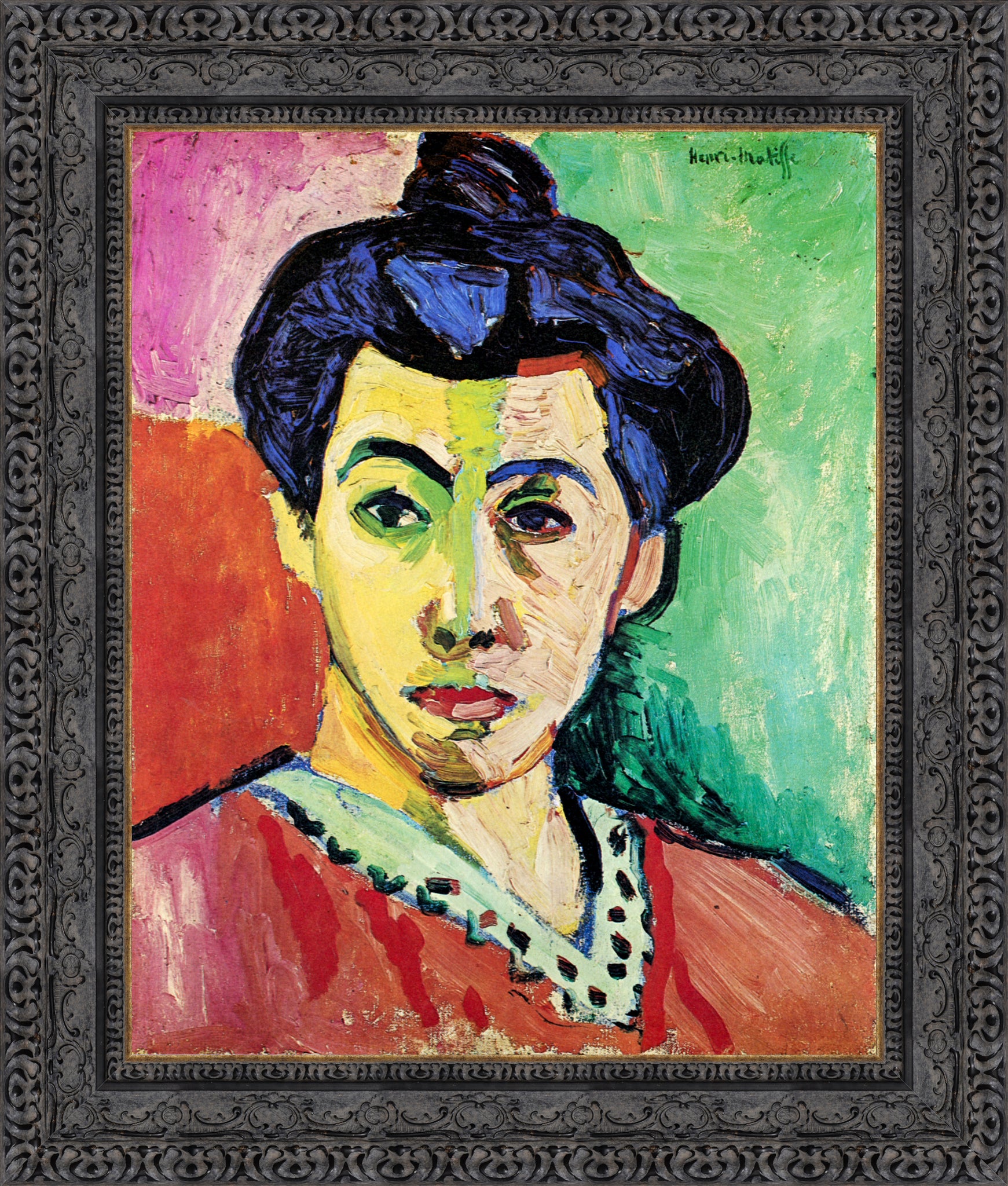 Mme Matisse, The Green Line (La Raie Verte) – Henri Matisse, 1905